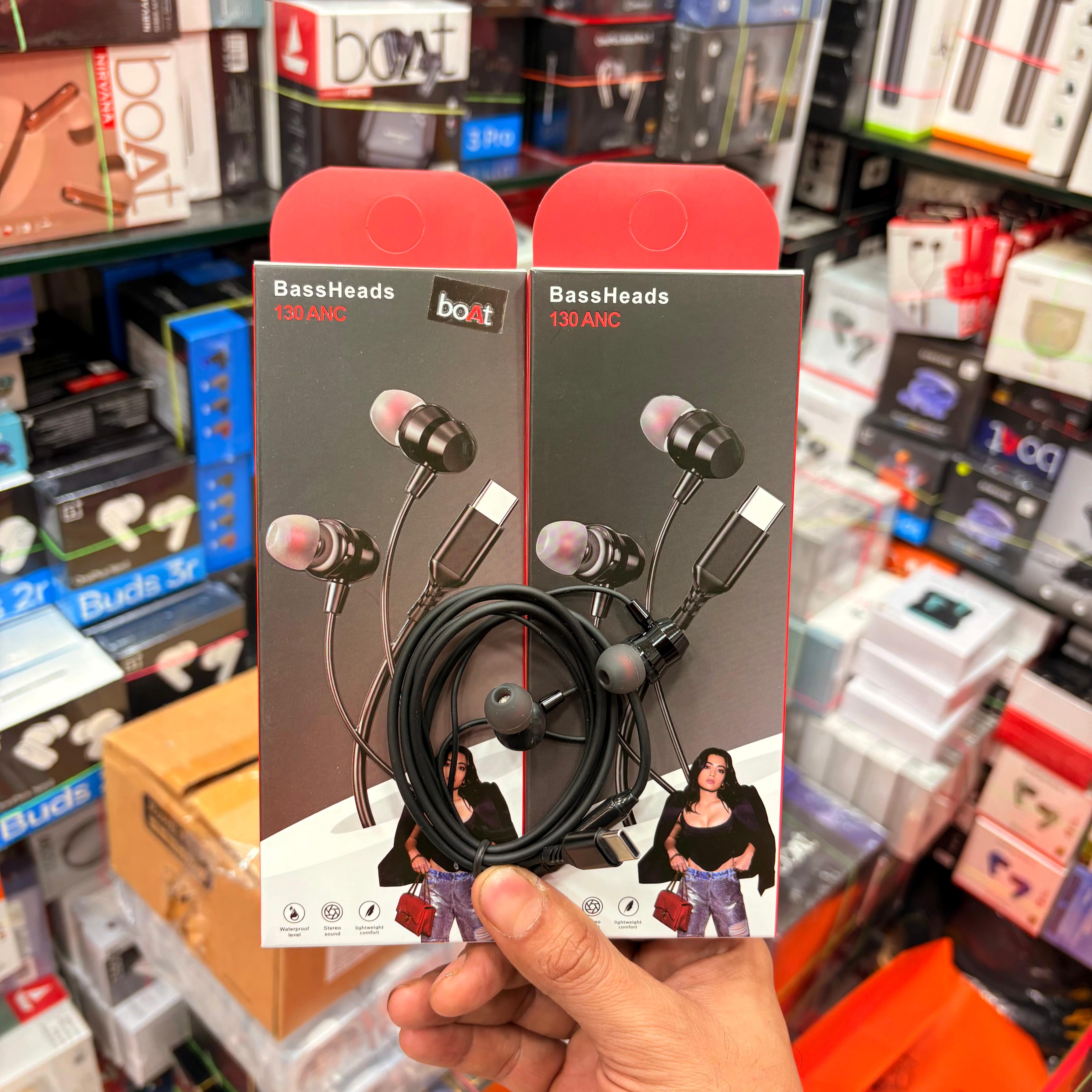 Boat 130 Anc Type C Metal Earphone